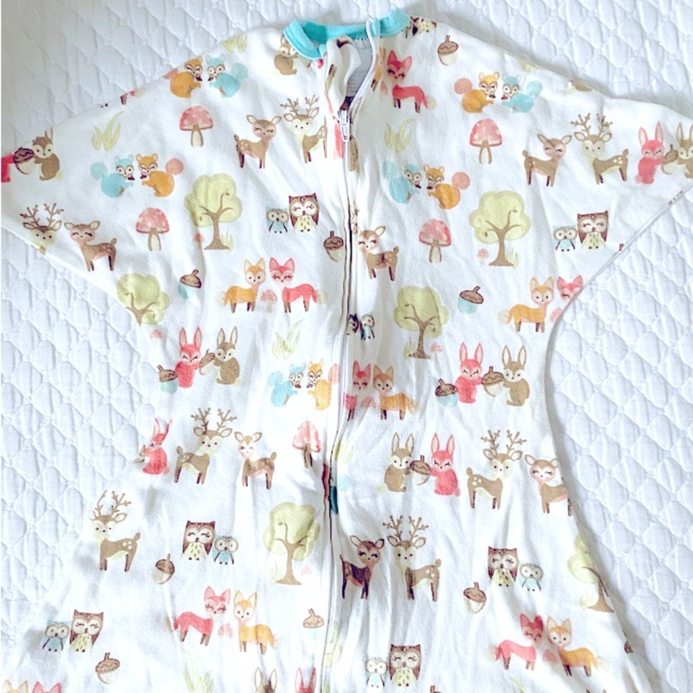 Zipadee-zip swaddle transition Sleep sack. Size small. 3-6 months